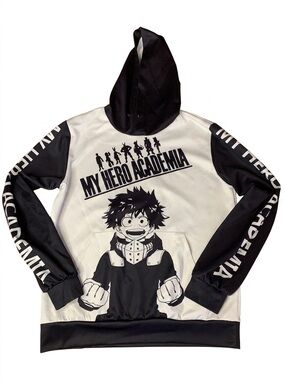 My Hero Academia Izuku Midoriya Graphic Hoodie - Unisex Size Large